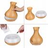 Air Humidifier, Aroma Diffuser, LED Lamp, Aromatherapy, 300ml + Remote Control