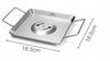 Stand with tray for roasting chicken, turkey, goose, duck, grill grate
