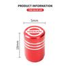 Automobile Tire Inflation Nozzle Cover Bolt-in Aluminum Theftproof Valve Caps For Nissan Nismo Tiida Teana Skyline Juke X-trail