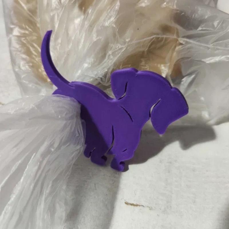 Novelty Animal Bread Clips 3D Printed Cats/Dog Food Bag Sealer Fasteners 3D Printed Plastic Materials For Chip Treats