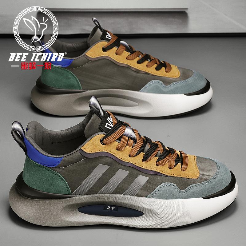 Autumn and winter casual dad shoes high-end platform fashion sports soft-soled non-slip running shoes