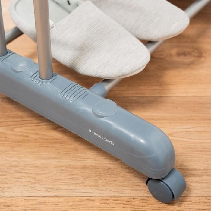InnovaGoods Étendoir à Linge Pliable Vertical avec Roues
