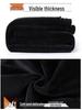 Plus Size Black Jogger Pants for Women - Slimming, Lightweight, Casual Sweatpants for Spring & Autumn, Ideal for Pear-Shaped Bodies