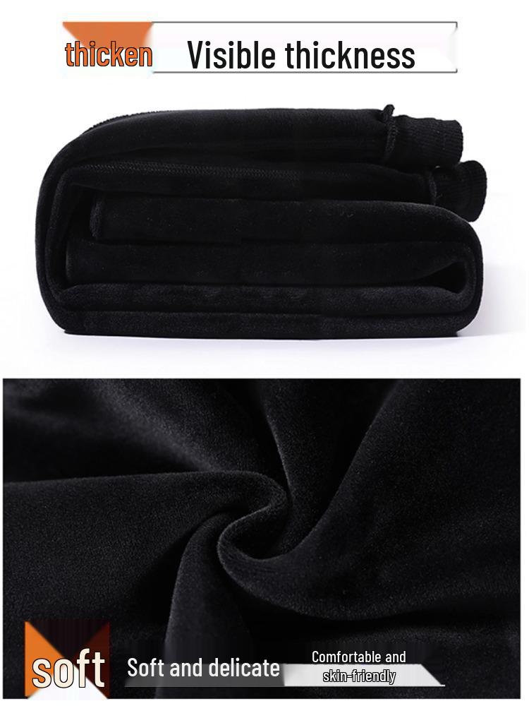 Plus Size Black Jogger Pants for Women - Slimming, Lightweight, Casual Sweatpants for Spring & Autumn, Ideal for Pear-Shaped Bodies