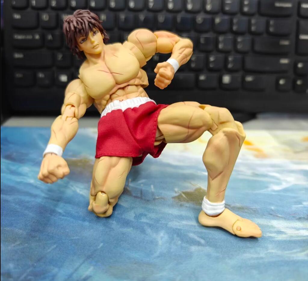 Storm Toys St Hanma Yujiro Baki Hanma Actionfigur Ko St Storm Toys Son Of Ogre Baki Hanma Modellspielzeug Geburtstagsgeschenke