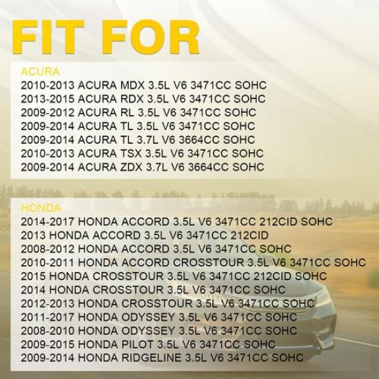 Valve Cover Gasket Seals Set For HONDA ACCORD ODYSSEY ACURA 3.5L V6 2008-17 EXV