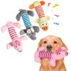 Pet Dogs, Cats, Plush Cartoon Embroidery, Bite Resistant and Stress Relieving, Ducks, Pigs, Elephants, Cute Vocalizations Toys