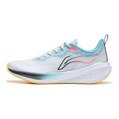 Li Ning Wushi Lite Lightweight Rebound Shock Absorption Non-Slip Wear-Resistant Low-Top Running Shoes Men Sneaker Blue ARST003-6