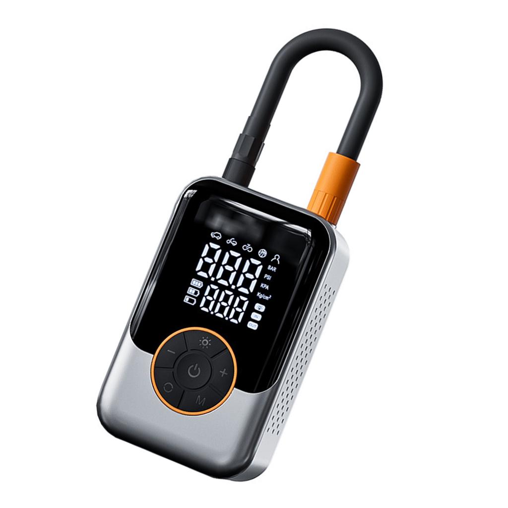 Tire Inflator Portable Air Compressor,3000mAh Cordless Car Tire Pumps, Rechargeable Battery Powered Air Compressor
