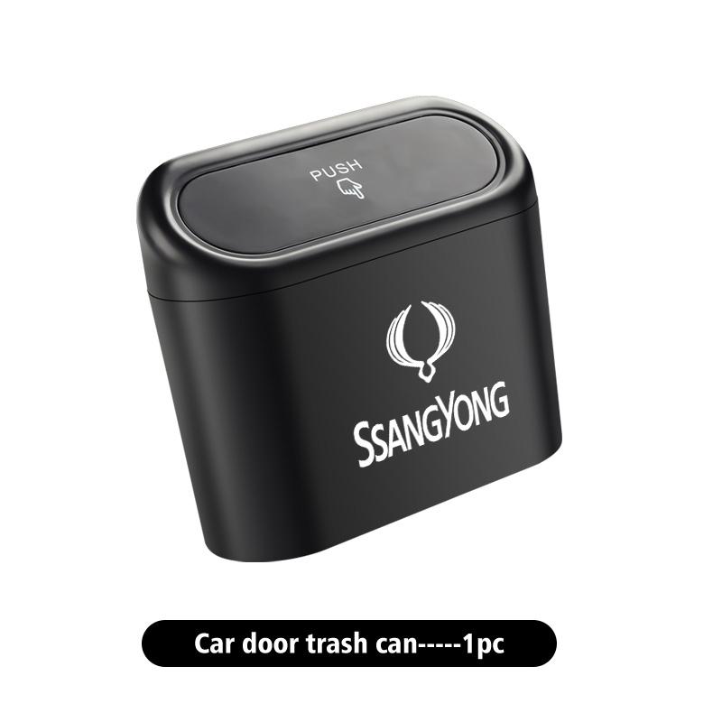

For SsangYong Car Hanging Trash Bin Storage Box Auto Accessories Rexton Kyron Torres 2024 2023 evx 2012 Actyon Korando