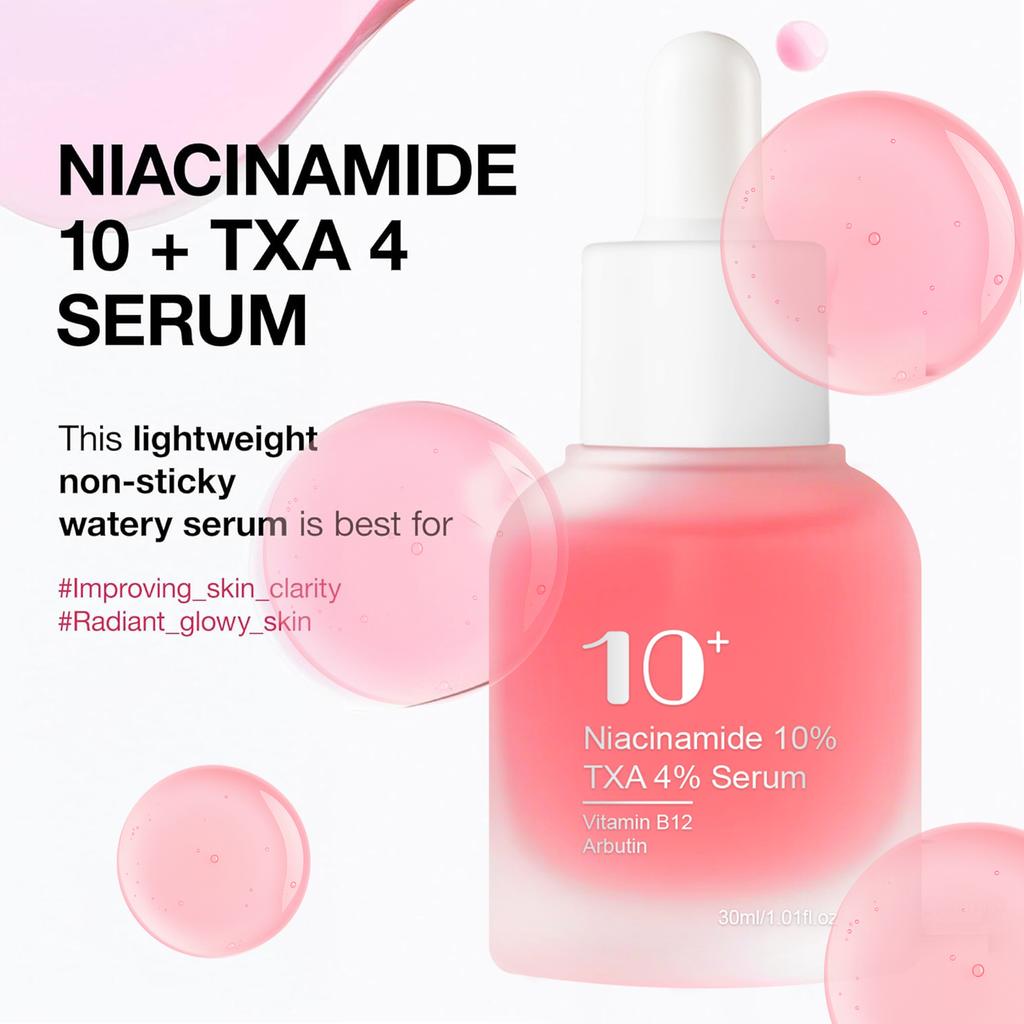 Daily TXA Face Serum 30ml – Lightweight Pink Serum to Soothe & Nourish Skin