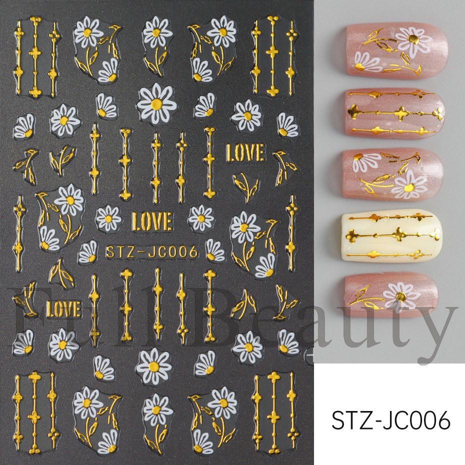 New nail art stickers ins autumn pumpkin retro plaid thorn lines thanksgiving adhesive nail stickers