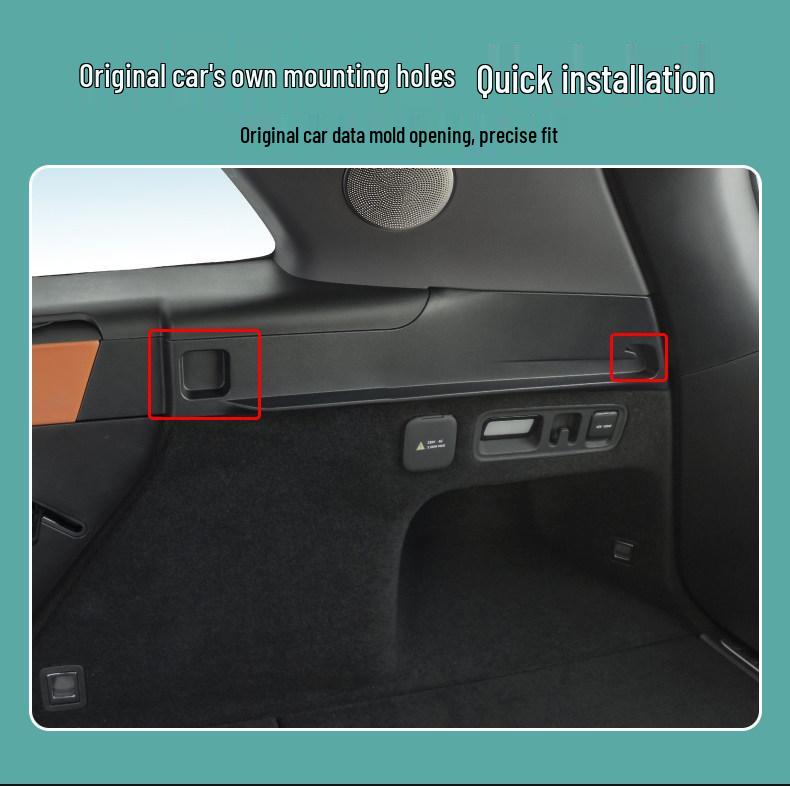 AITO M7/M5 Trunk Sunshade Partition Baffle - Car Interior Accessory