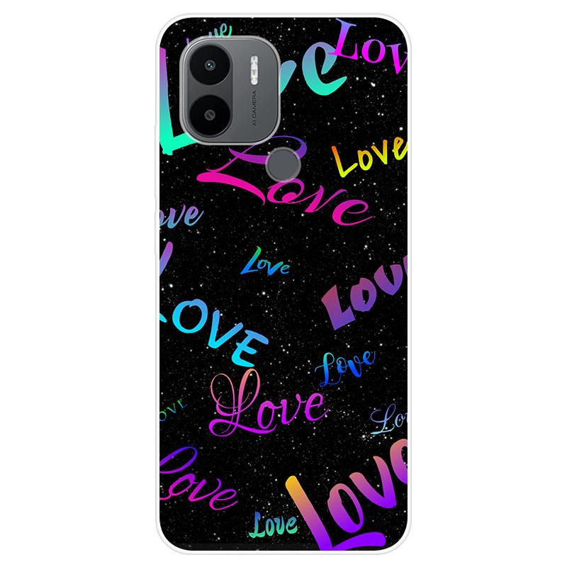 Pro Xiaomi Redmi A1+ A 1+ A1 + pouzdro Měkký silikonový zadní kryt kreslené pouzdro na telefon diverzifikace