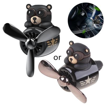 Styling Auto Aromatherapy Cool Bear Perfume Diffuser Air Vent Lovely Car Accessories Souvenir Present for Adults
