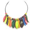 Les Trésors De Lily [M8229] - Ethnische Halskette 'Coloring' tutti frutti