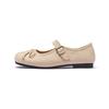 Augustus Denboken Mary Jane Women's Shoes 2025 New Summer French Ballet Single Shoes Casual Soft-soled Small Leather Shoes