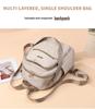 Women's Lightweight Travel Backpack - Large Capacity, Diamond Lattice Design