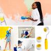 Plastic Trim Edge Brush Roller Ergonomic Design Small Paint Brushes Mini Paint Rollers  DIY