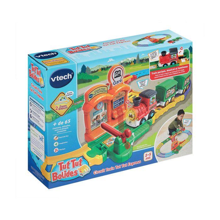 VTECH - TUT TUT BOLIDES - CIRCUIT TRAIN TUT TUT EXPRESS (+ PETER TRAIN a VAPEUR) - Multicolore