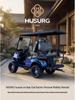 2-8 Seat Golf Cart for Tourist Areas, Hotels, and Scenic Tours