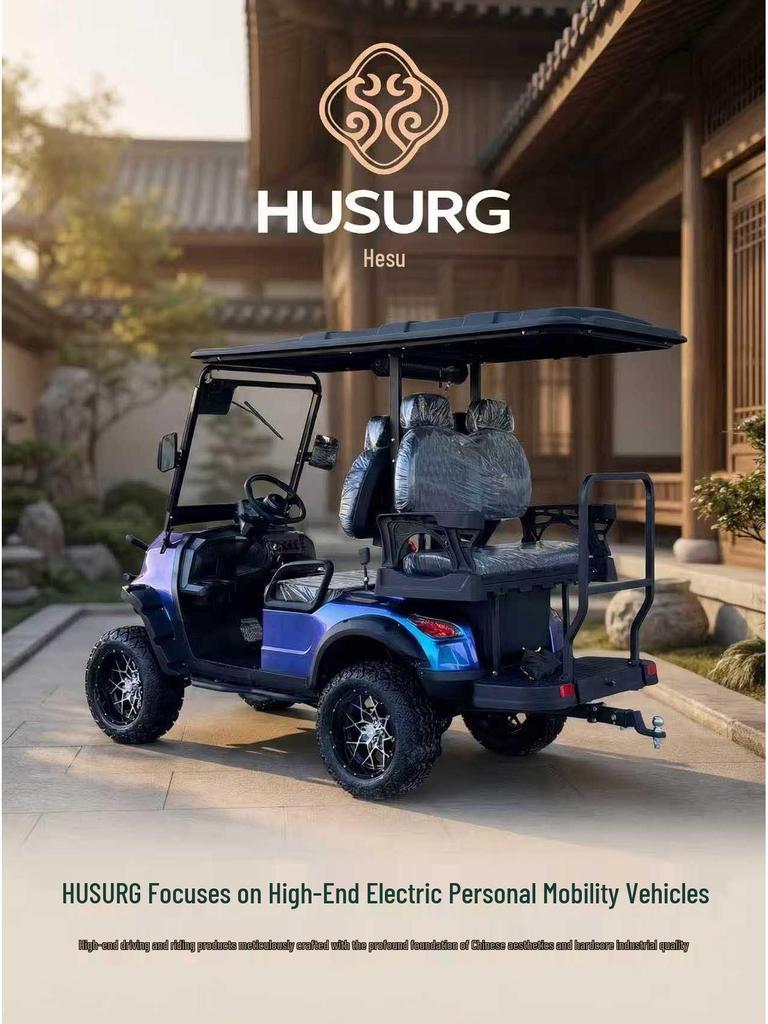 2-8 Seat Golf Cart for Tourist Areas, Hotels, and Scenic Tours