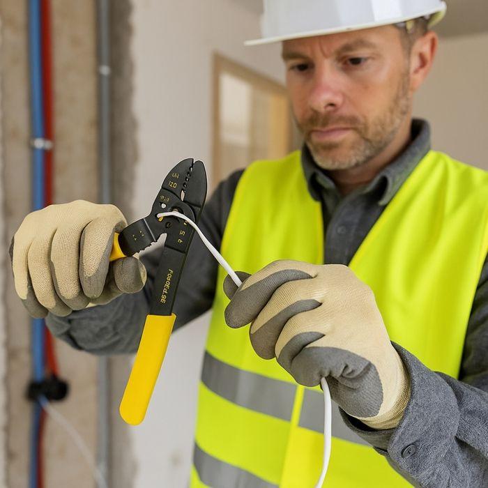 5-in-1 Multifunction Wire Stripper - BOXELEC - Durable Steel - Non-Slip Handles - Ergonomic