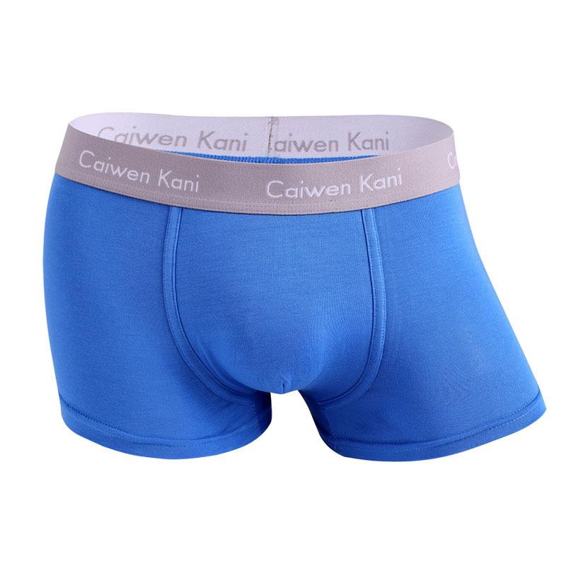 Herren-Boxershorts, atmungsaktiv, aus reiner Baumwolle und Modal, Four Corners Tide Graphene, dünne Jungen-Shorts, Geschenkbox