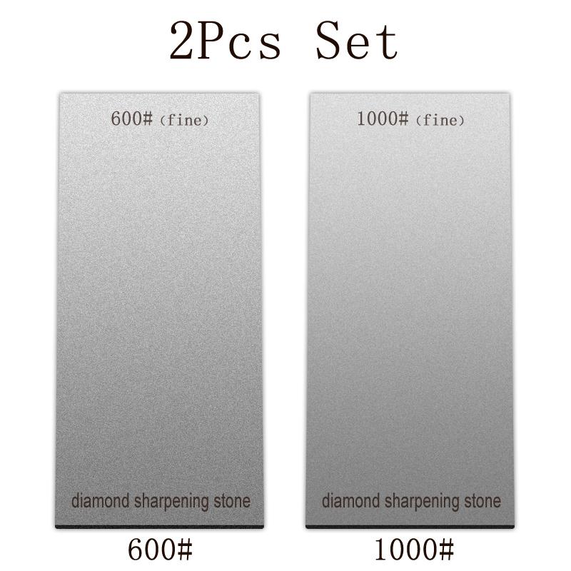 2/3/5Pcs Set Diamond Sharpening Stone Grit 50~3000# Kitchen Whetstone Have Base Ultra-high grinding power Sharpeners Polishing