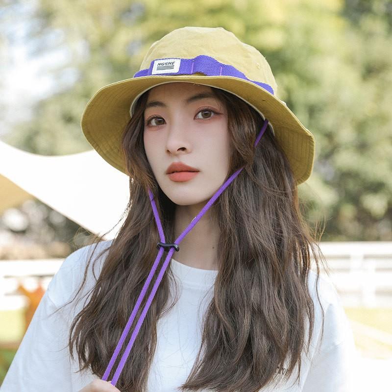 

Быстросохнущая шляпа рыбака контрастного цвета для женщин, весна-лето, для активного отдыха, альпинизма, рыбалки, шляпа-панама, защита от солнца, мужская M（56-58cm）