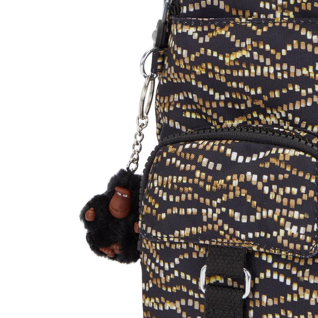 Kipling Lovebug Small Print Disco X X Backpack, Glam, 8.75"L 11.75"H 6.25"D