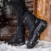 Fashion Winter Men's High-top Boots Outdoor Waterproof Snow Boots Plush Warm Cotton Boots for Men Non Slip Platform Boot Botas De Hombre