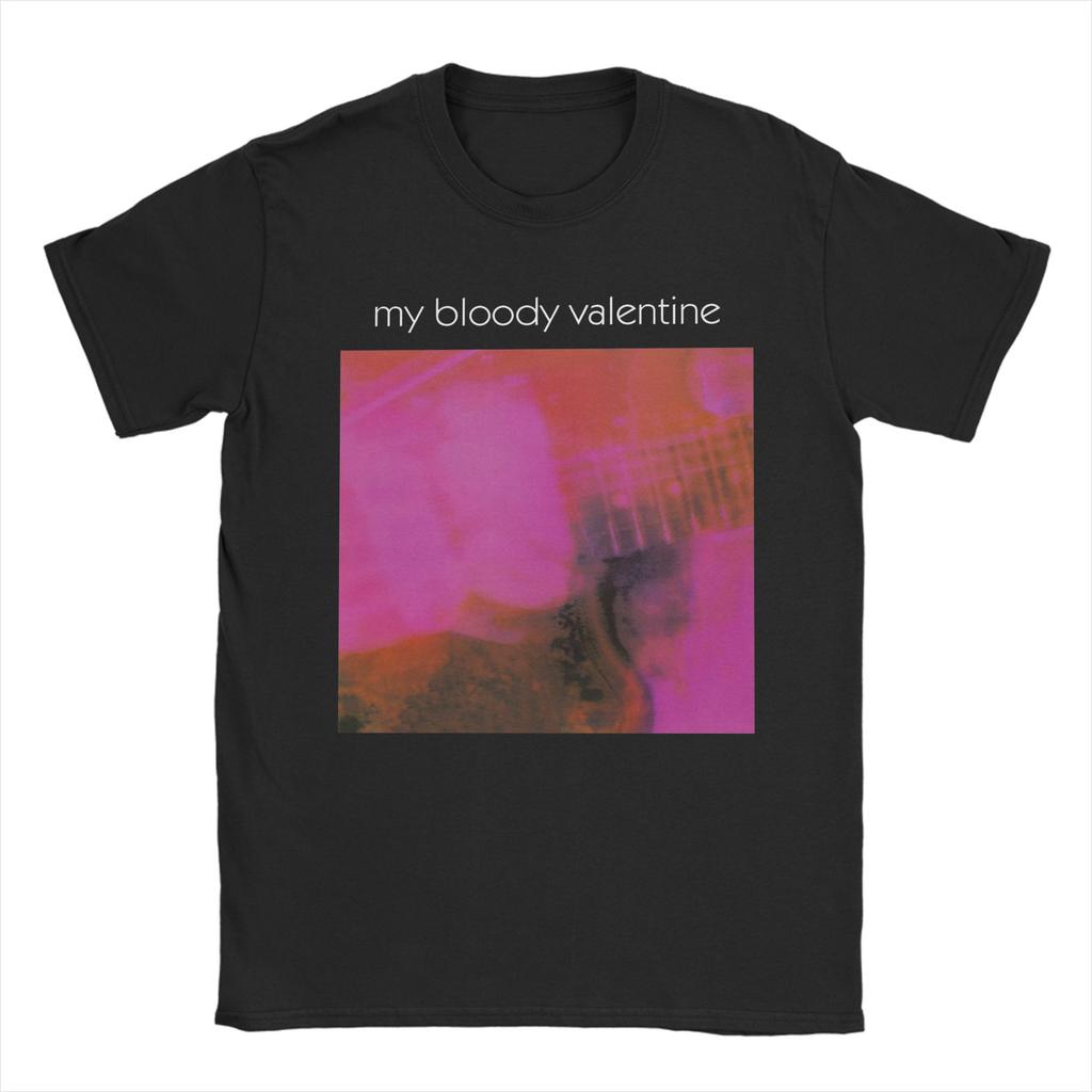 My Bloody Valentine T Shirt for Men Pure Cotton Hipster TShirts O Neck Tees Short Sleeve Tops Gift Idea