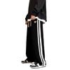 Baggy Striped Sweatpants for Men Straight-Leg Pants Fashion Hip Hop Streetwear Harajuku Trousers Casual Bottoms Y2K Male Clothes Plus Size