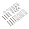 4 Pcs T Track Mini Hold Down Clamp M6 Nut Zinc Aluminum Alloy T Track Clamp for 3018 Series CNC Rout