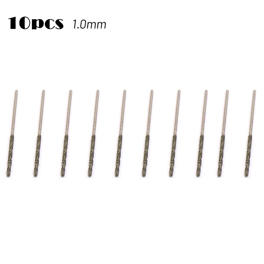 High Speed Spiral Drill Bits for Pendants Cobblestone Set of 10