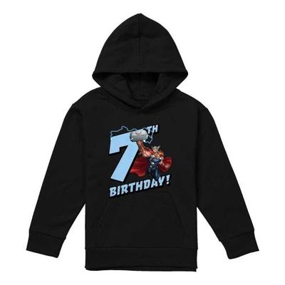 Childrens/Kids Thor 7th Birthday Hoodie