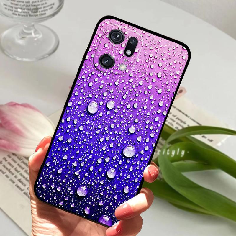For OPPO Find X5 Pro Case Shockproof Soft TPU Silicone Phone Cover For OPPO Find X5 Lite Funda FindX5 X 5 Pro Lite Capa Cartoon