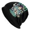 Game Anemo Geo Pyro Hydro Genshin Impact GANYU Bonnet Femme Hip Hop Knit Hat For Winter Warm Cryo Electro Dendro Beanies Caps