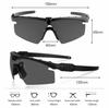 Tactical Combat Sunglasses Men Tactical Eyeshield Shooting Glasses Goggles