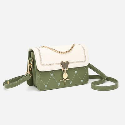 Heutige fertige Tasche Damen neue Mode ältere Mädchen Nische Damen Muse Schulter Umhängetasche