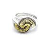 Oddcollet [Silver925]Half Bullet Ring (B Type)