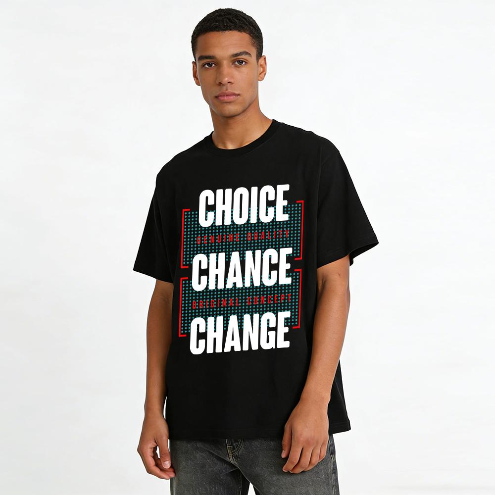 Genuine Quality Original Concept Graphic Print Casual Tee Pure cotton T-shirt