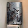 Abstract Life Is A Dance In The Rain Poster Famous Canvas Painting HD Print Wall Art Picture For Living Room Home Decor Unframed