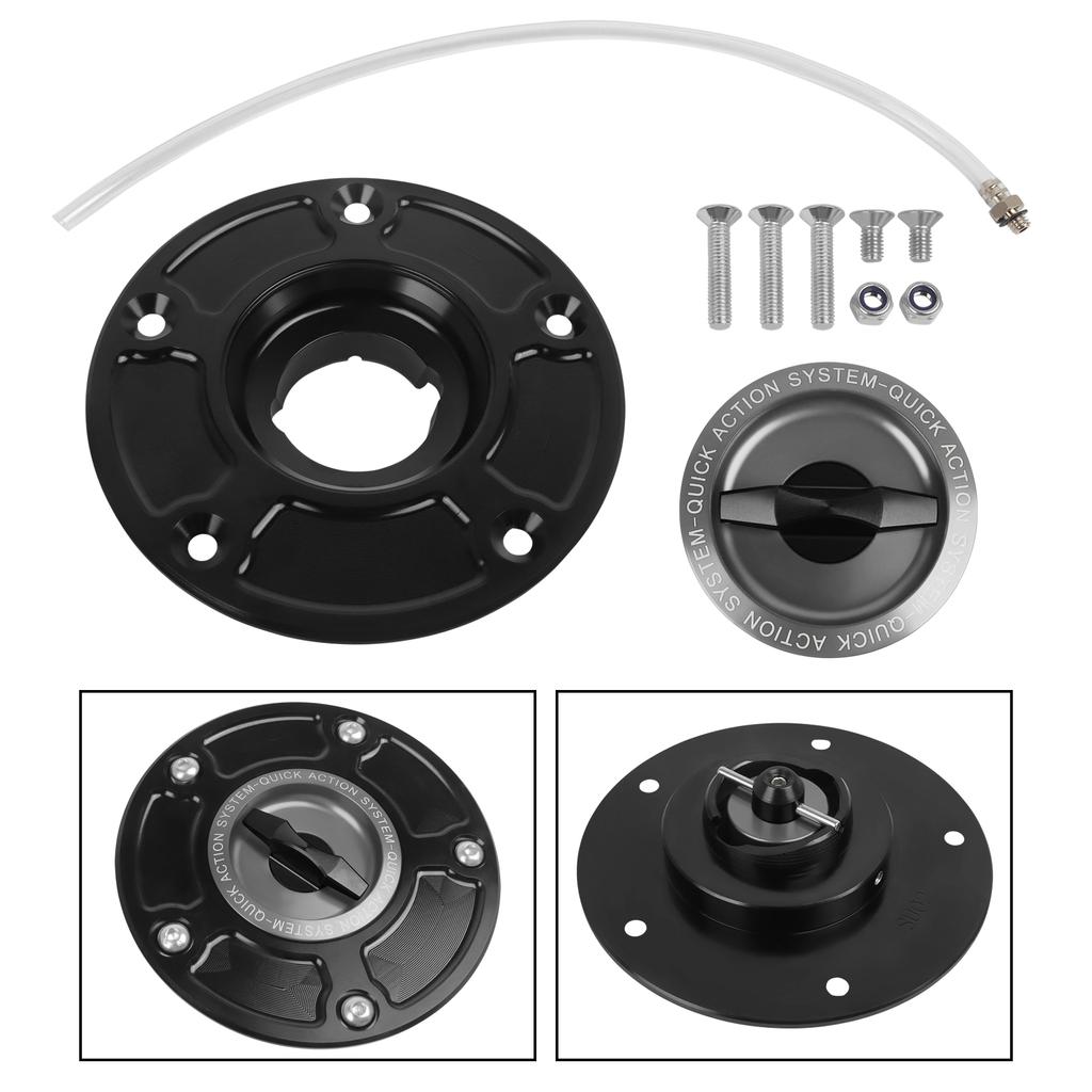 Do Suzuki HAYABUSA GSXR 600 750 1000 K1-K8 SV650/X SV 1000/S Bezkluczykowy szybkozłącze motocyklowe zbiornik paliwa pokrywa zbiornika paliwa