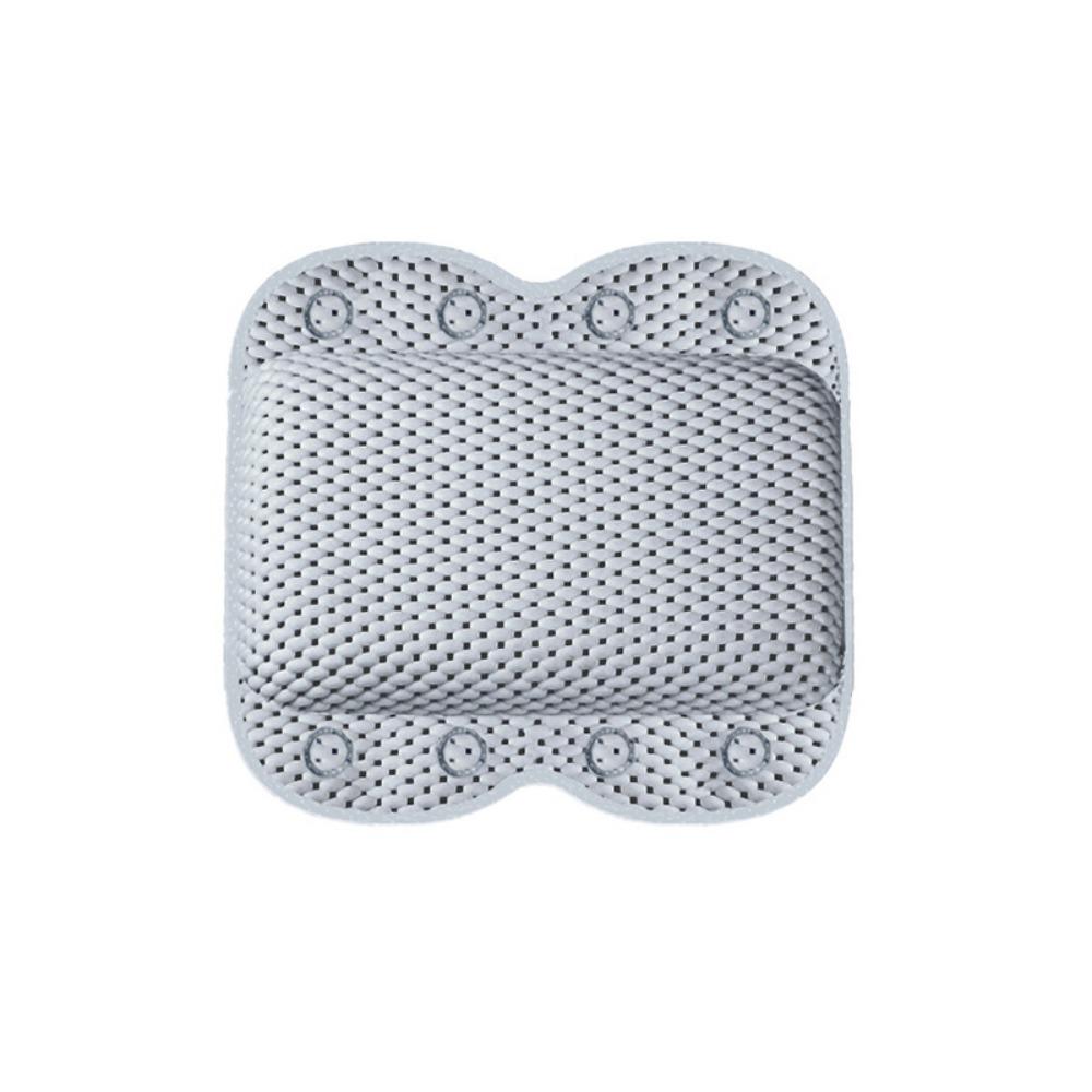 8 Suction Cups Sponge Bathtub Pillow Pressure-Resistant Bath Pillow PVC Foam Pillow  Home Decor