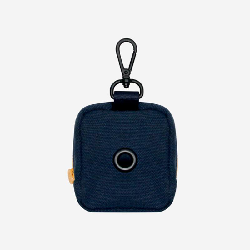 KINIKINI SIGNATURE LOGO REISSVERSCHLUSS KOTBEUTEL-DUNKELBLAU(Popback)