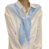 Cloak Fake Collar Cape Hip Scarf All-match Knitted Shawl  Women