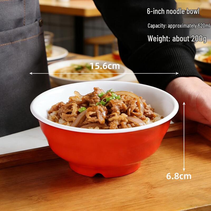 Commercial Douli Melamine Noodle Bowl