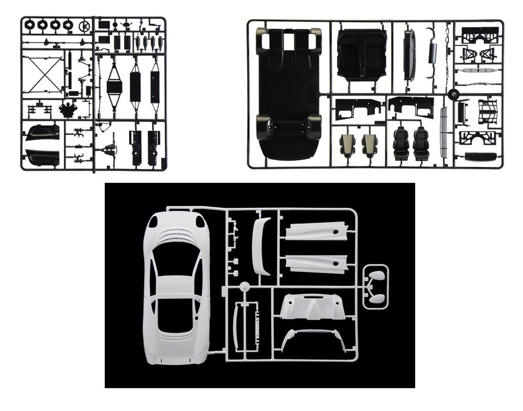 Italeri 1/24 Scale Jaguar XJ220 Racer Plastic Model Kit IT3669 (Car)